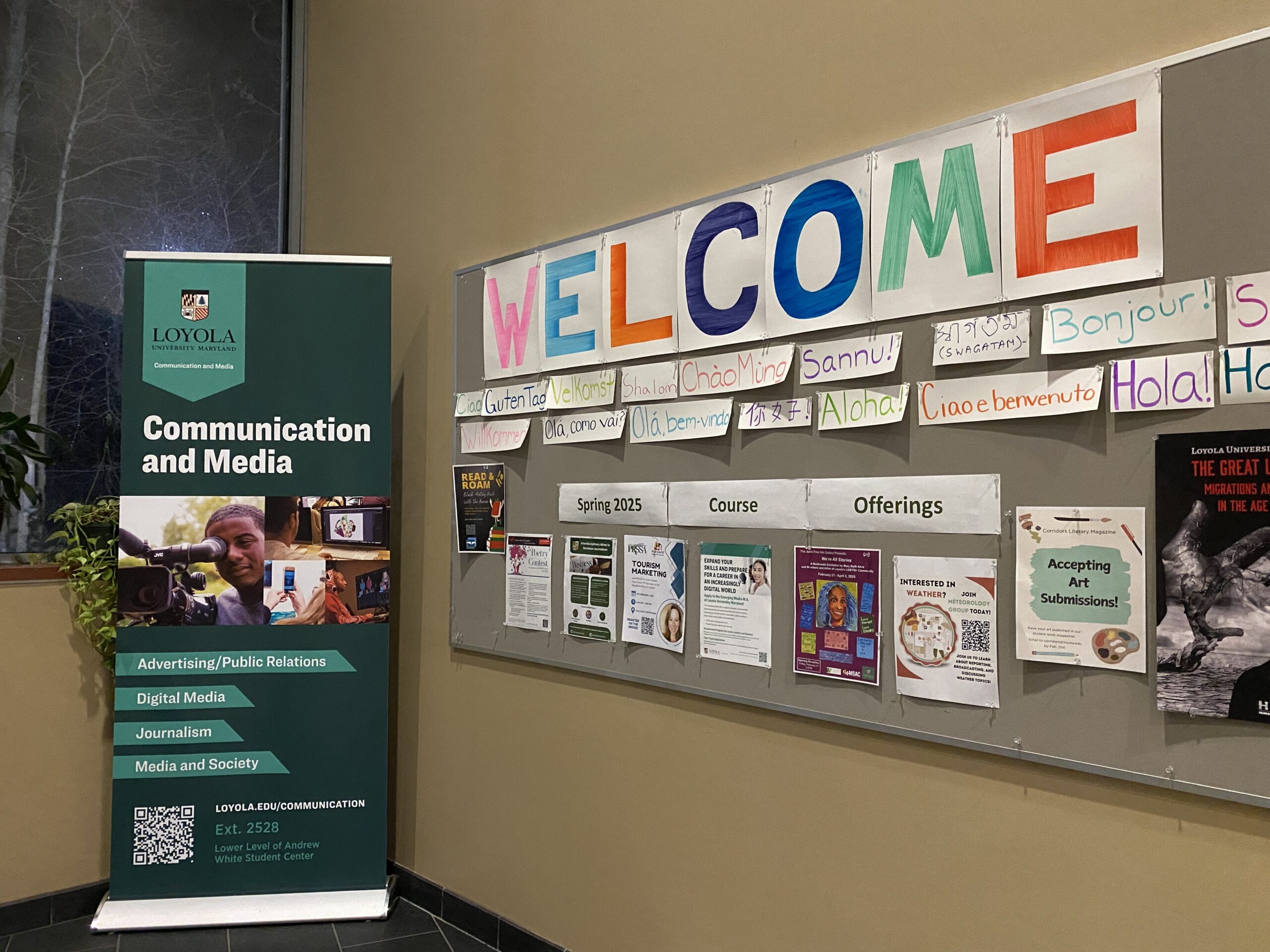 Communication Department Welcome Panel Loyola University Communication Department